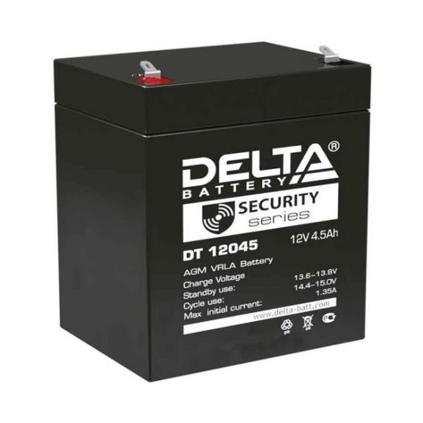 Аккумулятор для ИБП DELTA DT12045 12 В 4,5 Ач