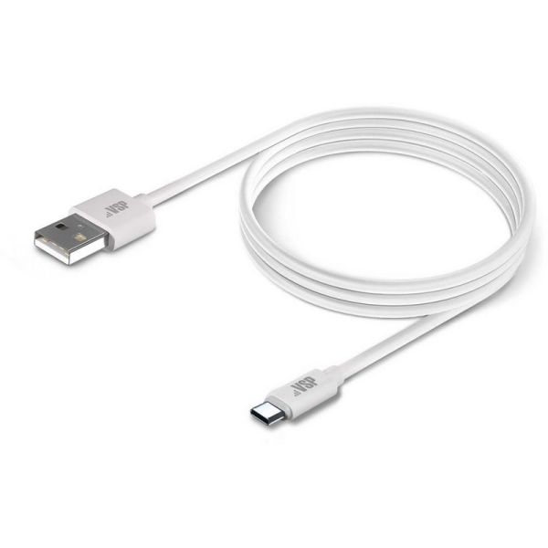 Кабель BoraSCO [34850] USB - micro USB белый 1 м