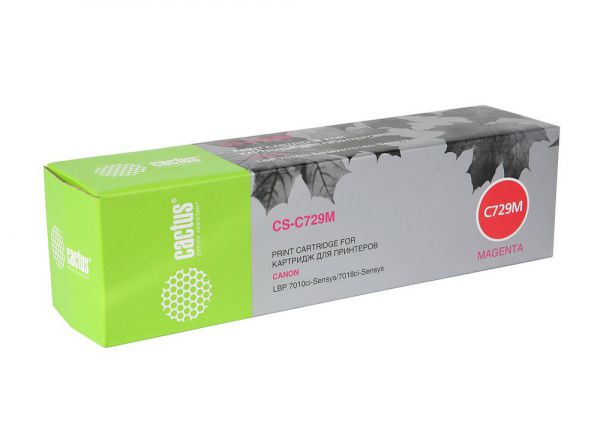 Картридж для принтера и МФУ Cactus CS-C729M