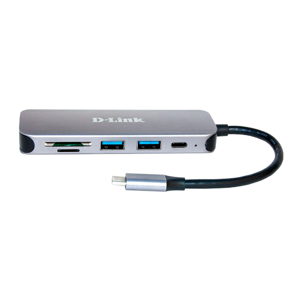 USB-Хаб D-link DUB-2325 черный