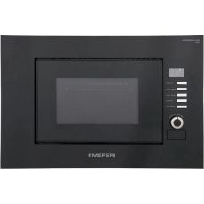 Встраиваемая микроволновая печь MEFERI Power MMO6020BK Slim 1200 Вт, черный